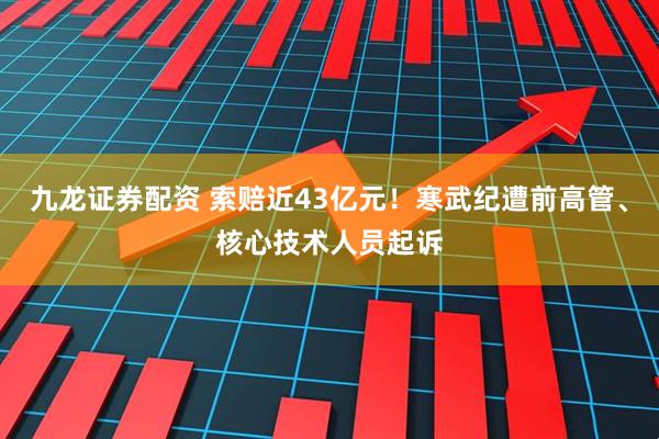 九龙证券配资 索赔近43亿元！寒武纪遭前高管、核心技术人员起诉